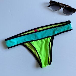 Victoria’s Secret Neon Green Bikini Swimsuit bottom Size S